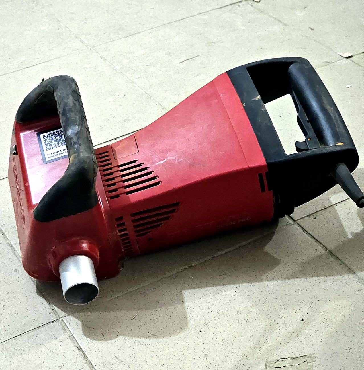 Drážkovacia fréza Macroza SC300 PRO celkový pohľad