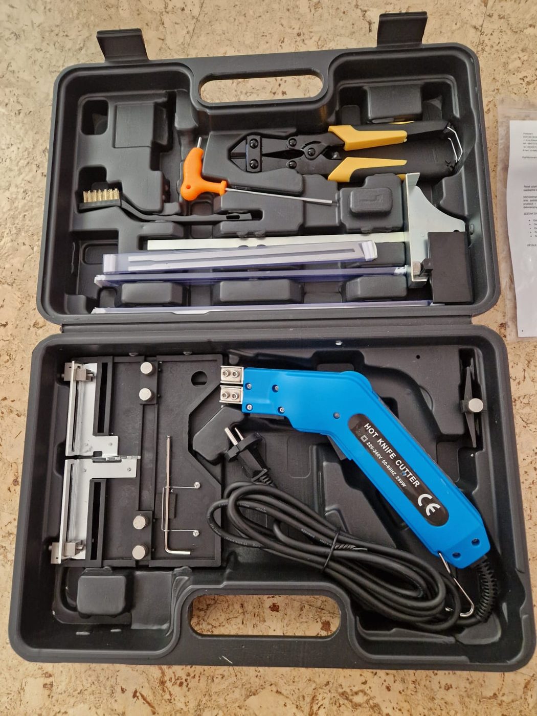Ručná rezačka polystyrénu a styroduru (Hot Knife Cutter)
